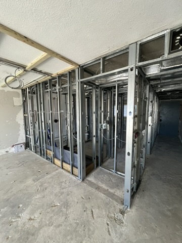Metal stud framing